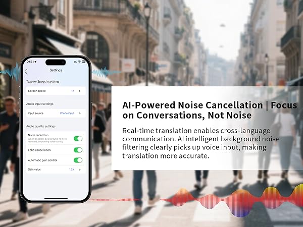 Smart AI glasses for men &amp;amp; women, AI-Powered noise cancellation technology