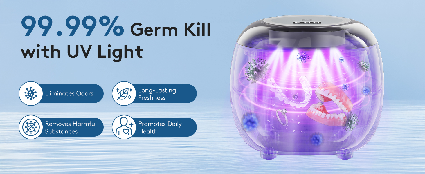 ultrasonic denture cleaner