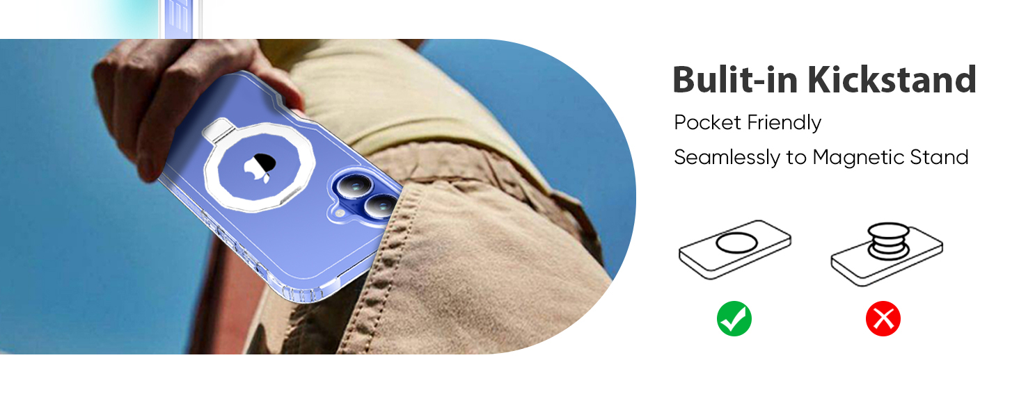 Built-in Kickstand
