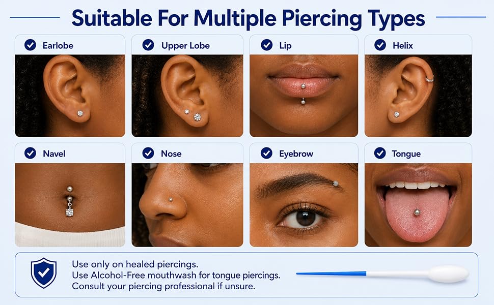 PIERCING TYPES AND STYLES