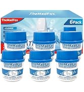 TheMadFox Probiotic Toilet Bowl Cleaner Bottle (6 Pack), Automatic Toilet Tank Cleaner with Enzym...