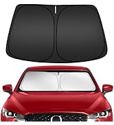 ARISMOTOR Windshield Sun Shade for Mazda CX5 2017-2025, Custom Fit Foldable Front Window Sunshade...