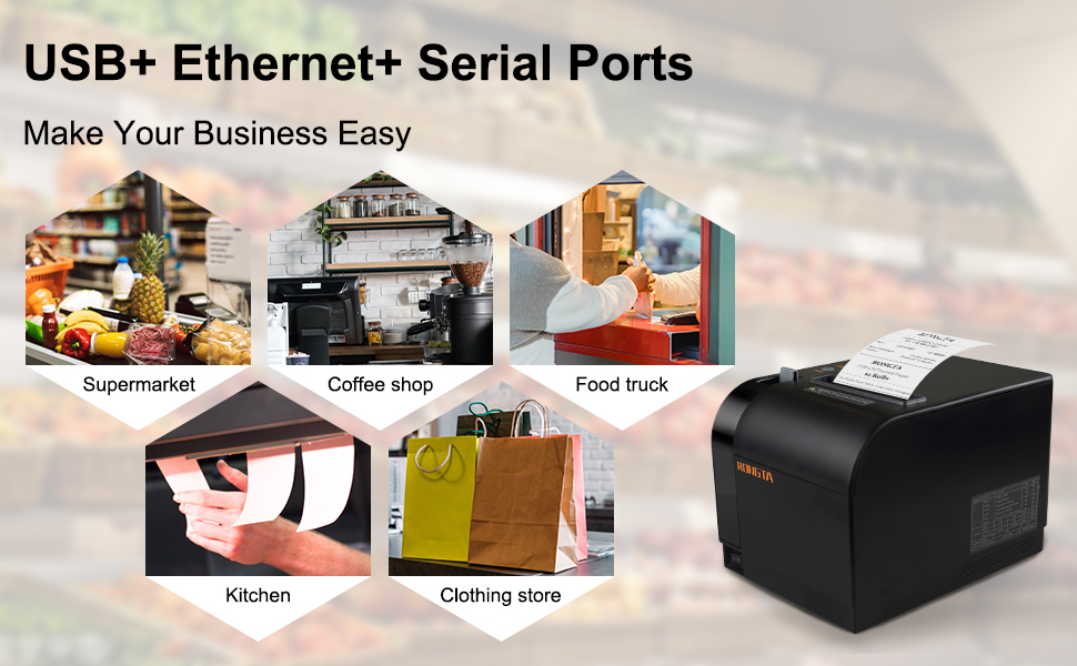 thermal printer restaurant terminal receipt printer