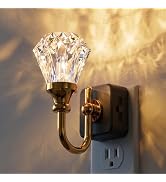 L LOHAS LED Night Lights Plug into Wall, 3000K Soft Warm Night Light | Decor Floral Night Lights,...