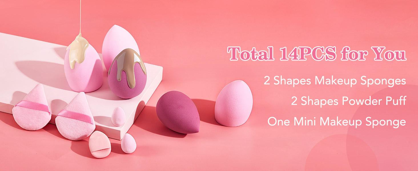 makeup sponge set