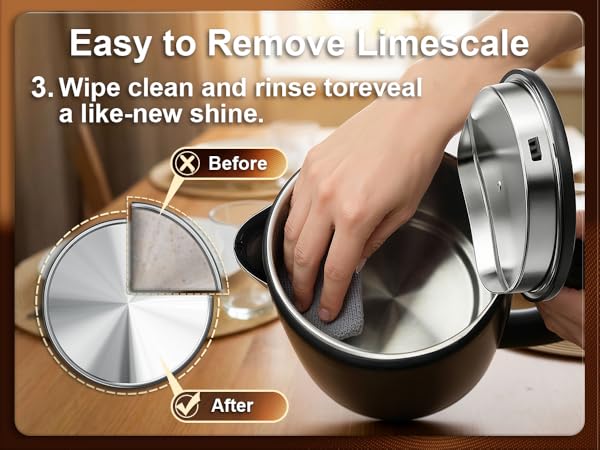 Easy to Remove Limescale