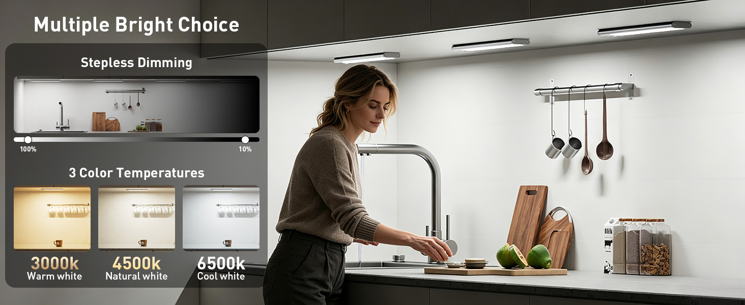 rechargeable under cabinet lights