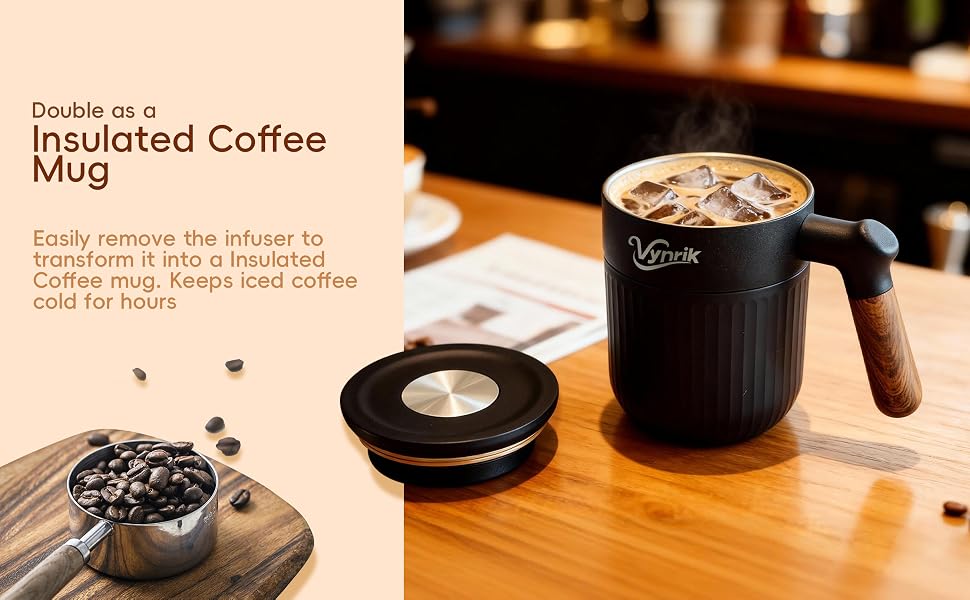Double as a Insulated Coffee Mug