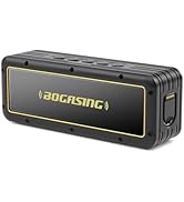 BOGASING G4 Bluetooth Speaker, Portable Wireless Speakers, 50W Stunning &amp; Balanced Sound with Ric...