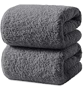 REDKISS Ultra-Plush Bath Towel Set - 900GSM Premium Thick Cotton for Bathroom &amp; Spa, Super Absorb...