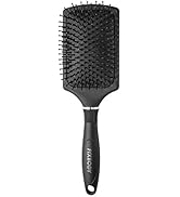 FIXBODY Paddle Brush with A Large Cushion, Smoothing Detangling Brush for Long Thick Hair, Both W...