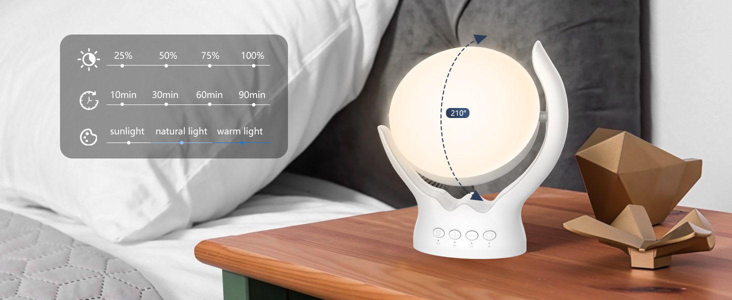 10000 Lux Sunlight Lamp