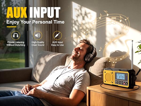 emergency radio; weather radio; hand crank radio; NOAA weather radio; emergency weather radio