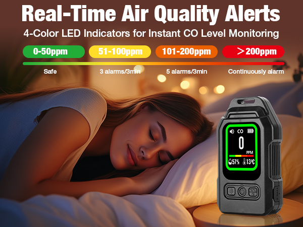 Portable Carbon Monoxide Detector
