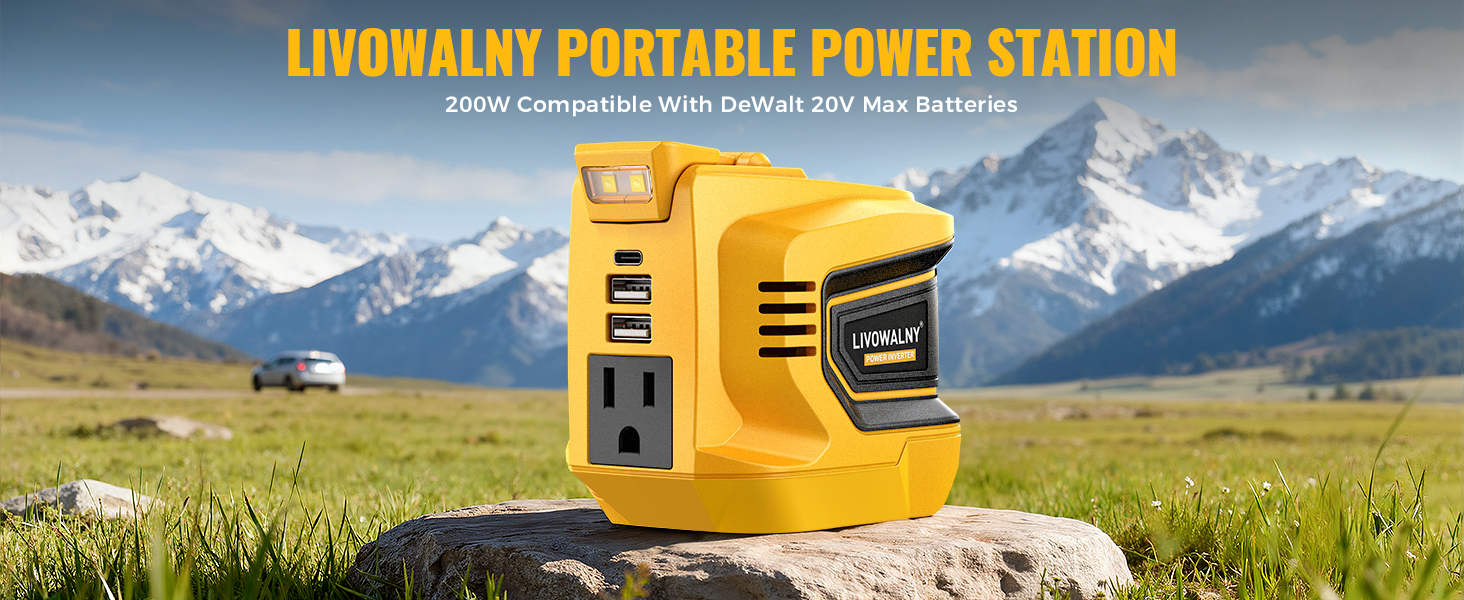 for dewalt battery inverter