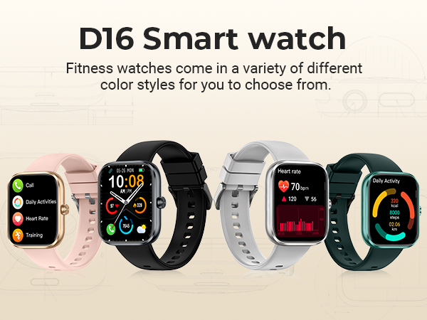 Smart watch multi-color display