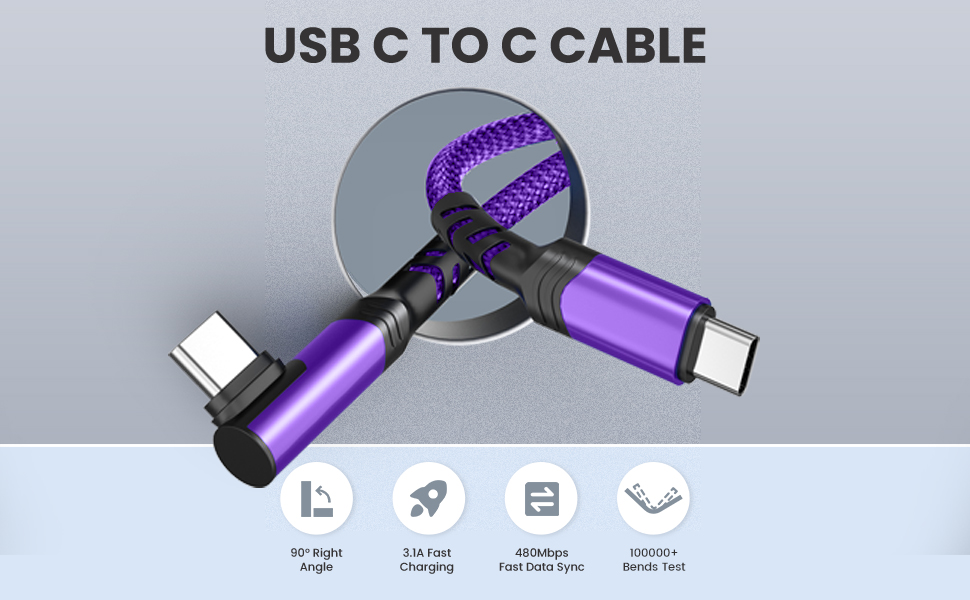 Purple cable 1