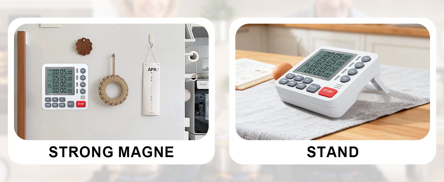 Strong Magnetic Back &amp;amp;amp; Multi-Mount