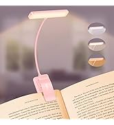 Gritin 19 LED Rechargeable Book Light for Reading in Bed with Memory Function- Eye Caring 3 Color...