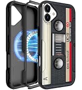 LISEVO Heavy Duty for iPhone 16 Plus Case - Compatible with MagSafe Shockproof Protective Rugged ...