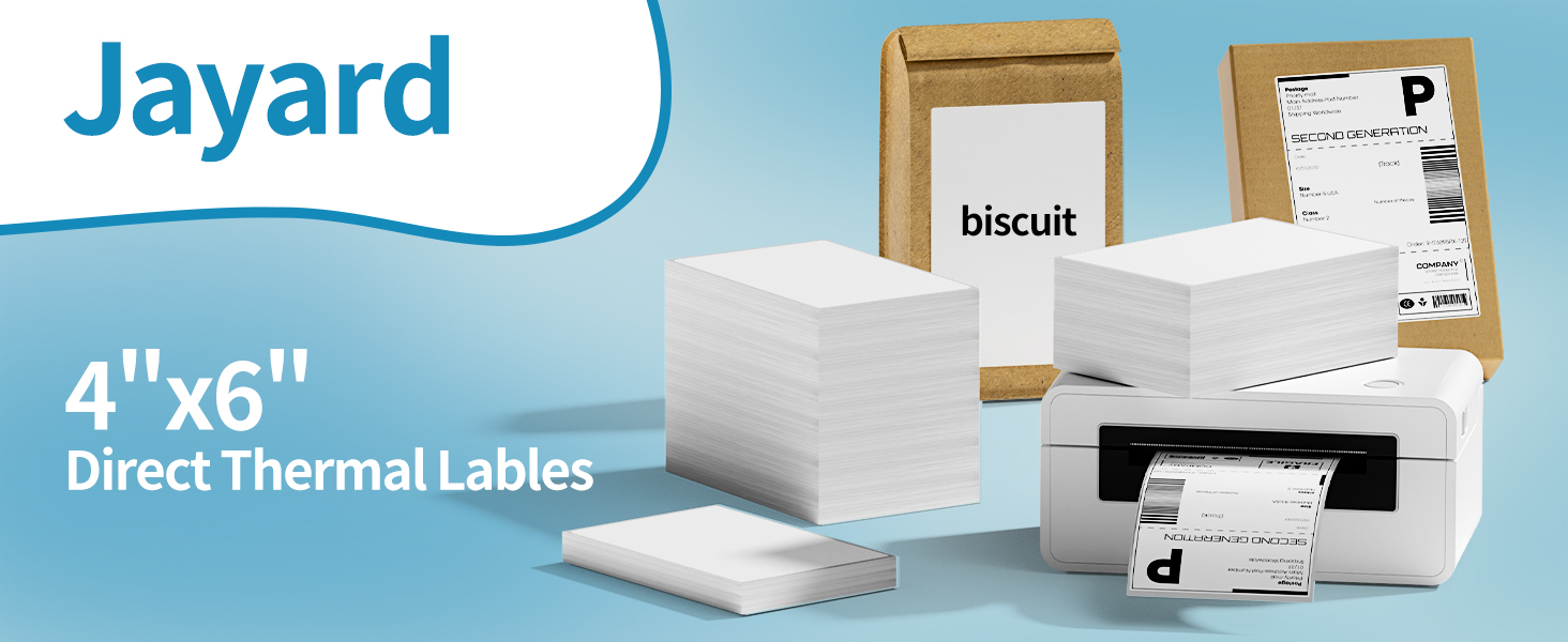 4x6 thermal labels
