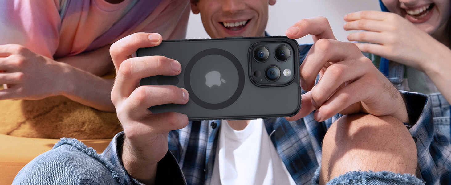 Magnetic Case for iPhone 15 Pro with MagSafe