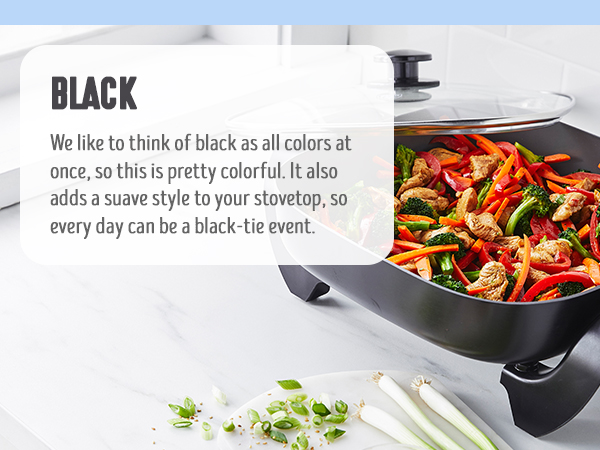 GreenLife, Ceramic Nonstick, PFAS-Free, Non-Toxic, Electric Skillet, Electrics