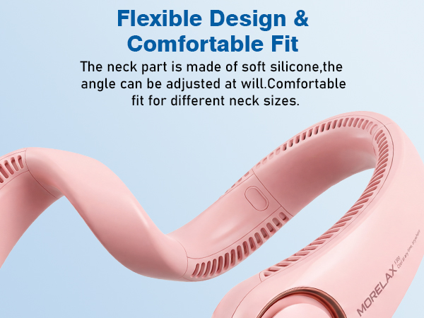 rechargeable neck fan