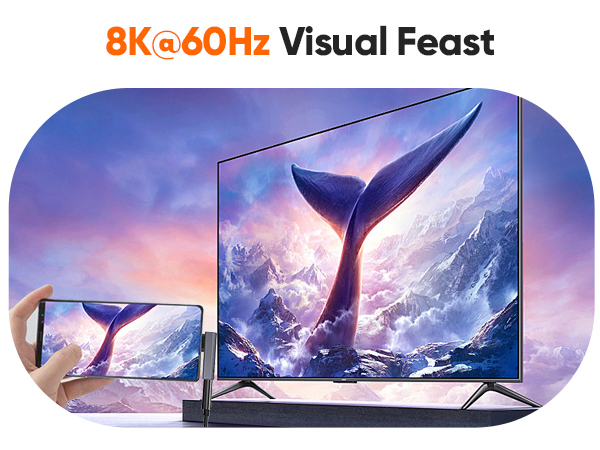 8K@60Hz Video Output