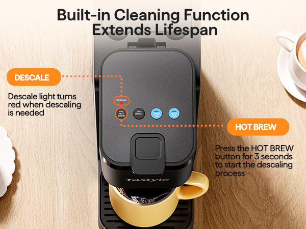 self cleaning coffee maker