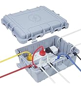 Large Outdoor Electrical Box Waterproof, Extension Cord Cover Weatherproof Outdoor Outlet Covers,...