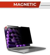 magnetic macbook, magnetic laptop, and easy on off privacy screens for macbooks