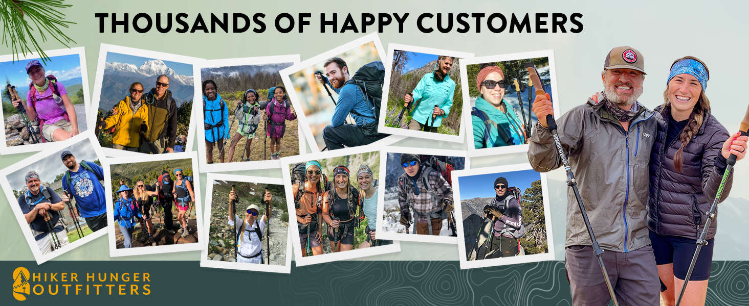 Hiking Poles Trekking Walking Stick sticks for seniors women collapsible lightweight men bastones 