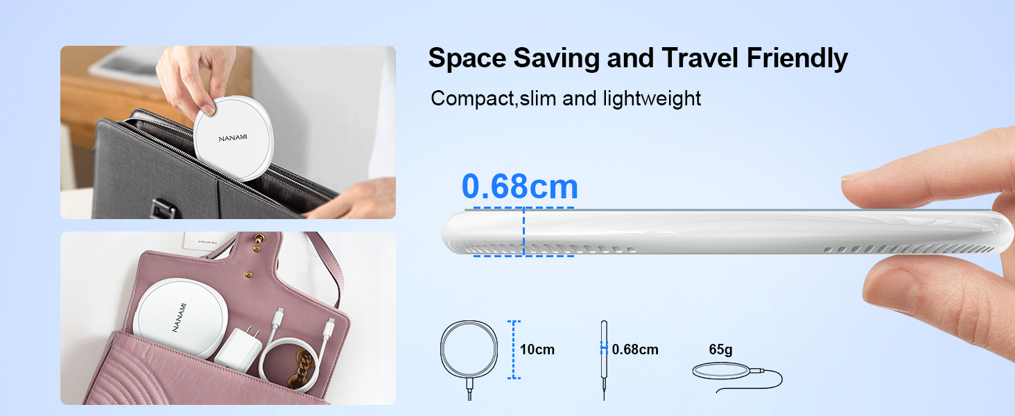 thin and mini, easy to carry