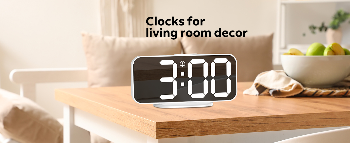 clocks for living room decor