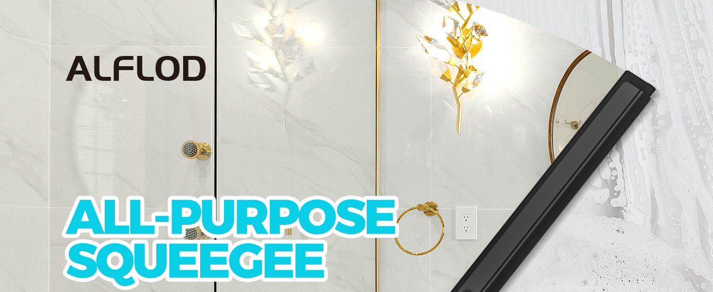 All-Purpose Shower Squeegee for Shower Doors