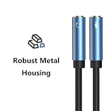 headphone and mic splitter