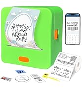 Lemketan Label Maker Machine with Tape, Label Printer for Small Business with Auto Scan, Portable...