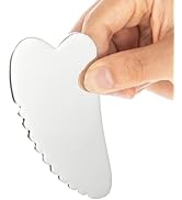 Lucklybestseller 304 Stainless Steel Gua Sha Facial Tool Skin Beauty Spa Skin Care Tool for Face ...