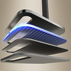 portable monitor stand with clip