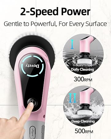 electric spin scrubber