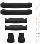 Replacement Crutch Pads 6 Pieces Crutch Accessory Replacement Kit with Armpits Hand Grips Covers ...