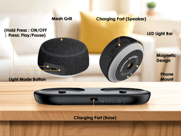 dual charging method speaker