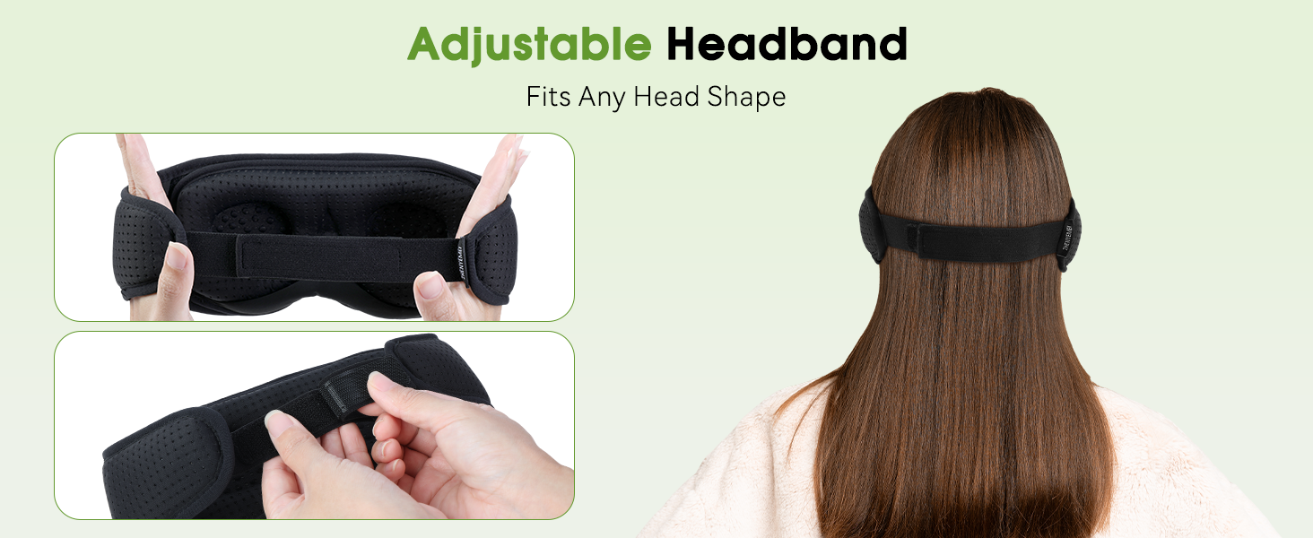 Bluetooth Sleep Mask combines the advantages of eye mask and headphones