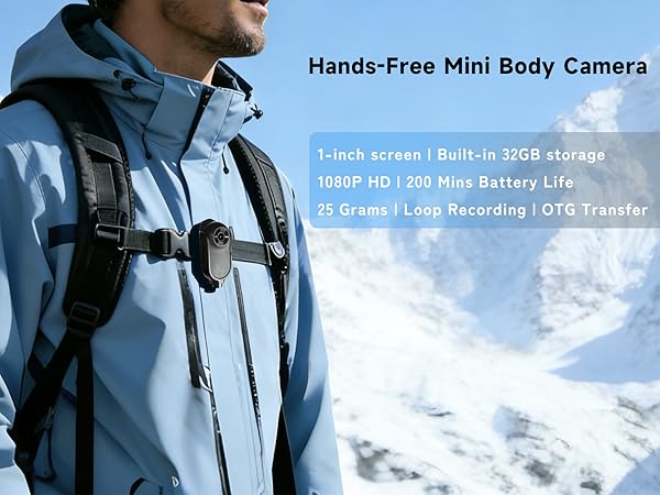 mini body camera