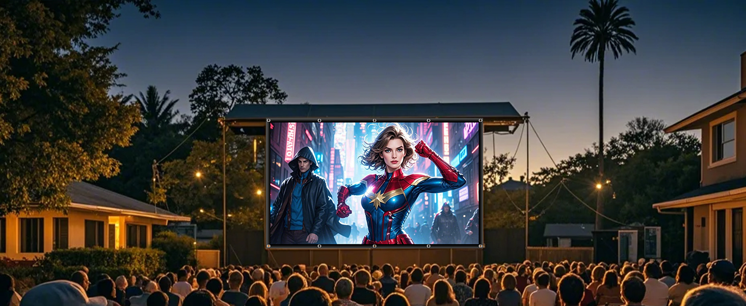 Projector Screen for party