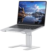 ALASHI Laptop Stand for Desk, Computer Stand Adjustable Height, Ergonomic Notebook Laptop Riser, ...