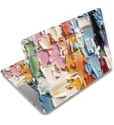 SUPERDANT 3PCS Laptop Skin Sticker Cover Decal with Unique Painting Graffiti Design Waterproof Sc...