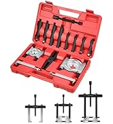 DAYUAN 14pcs Bearing Separator Puller Set, Heavy Duty 5 Ton Capacity 2" and 3" Bearings Splitters...