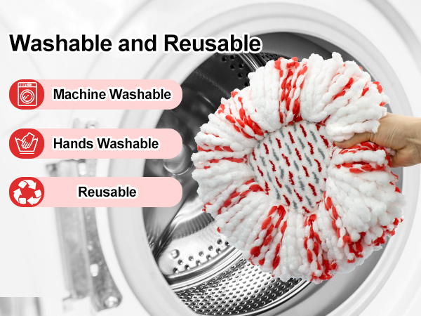 O-Cedar Deep Clean Refill Designed for the EasyWring Spin Mop System